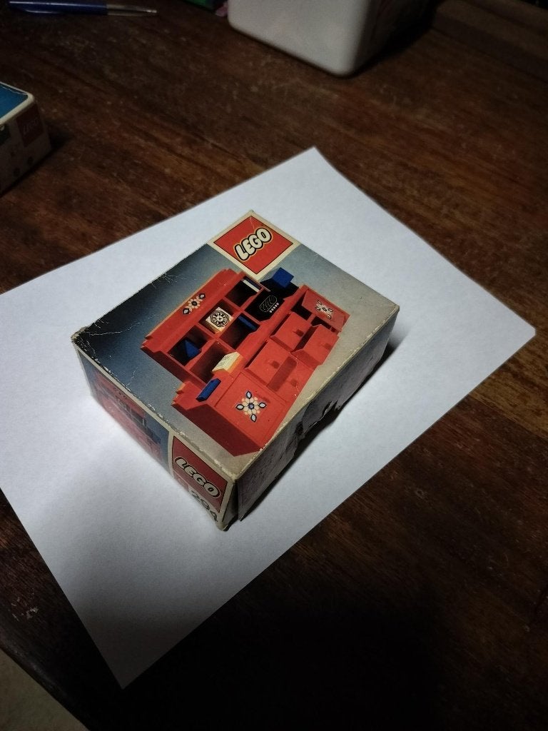 lego 294 wall unit 1974 met doos, Ophalen of Verzenden, Lego