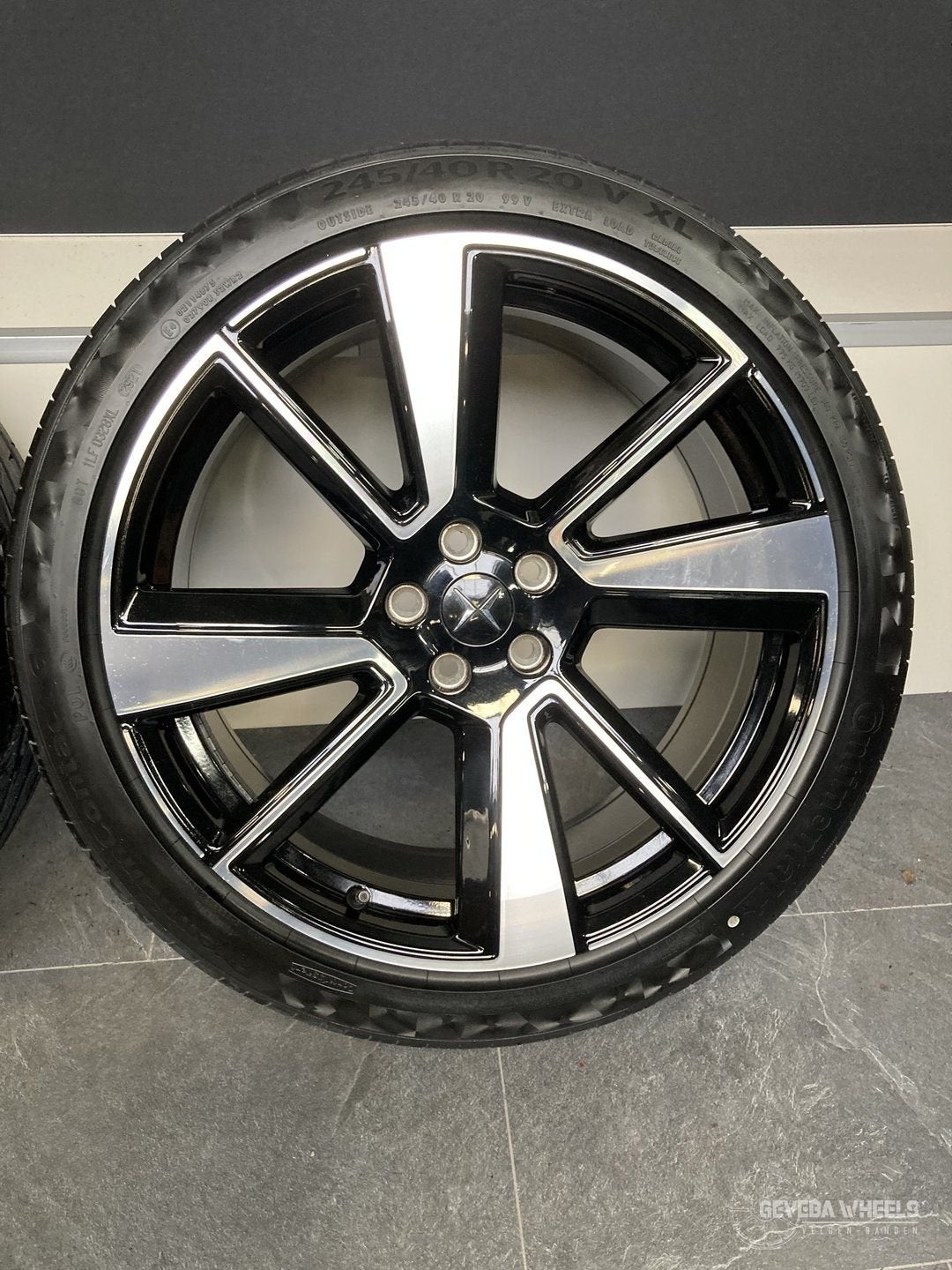 20” originele Polestar 2 velgen + banden  5x108 31680896 / 3, -, -, Banden en Velgen, Ophalen of Verzenden