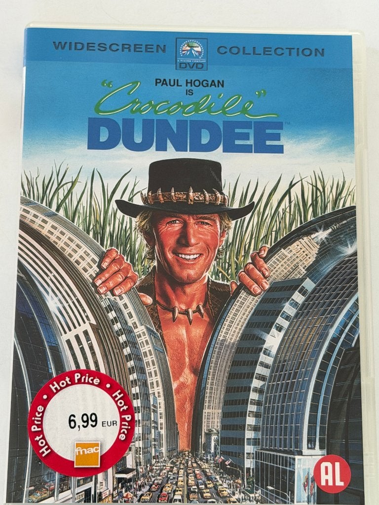 Crocodile Dundee (DVD), Alle leeftijden, Nederlands, Ophalen of Verzenden, Komedie