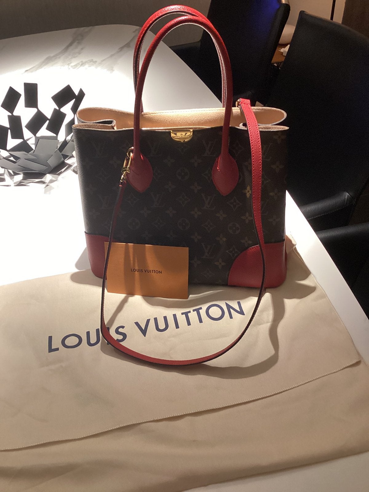 Handtas Louis Vuitton, Handtassen en Accessoires, Tassen | Damestassen, Ophalen, Zo goed als nieuw, Bruin, Handtas