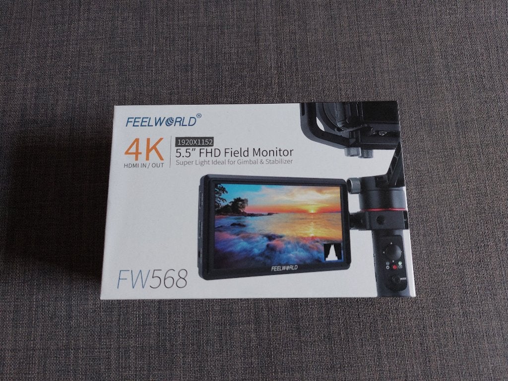 Feelworld FW568 – Moniteur vidéo 5,5" – Comme neuf, Enlèvement ou Envoi, Comme neuf