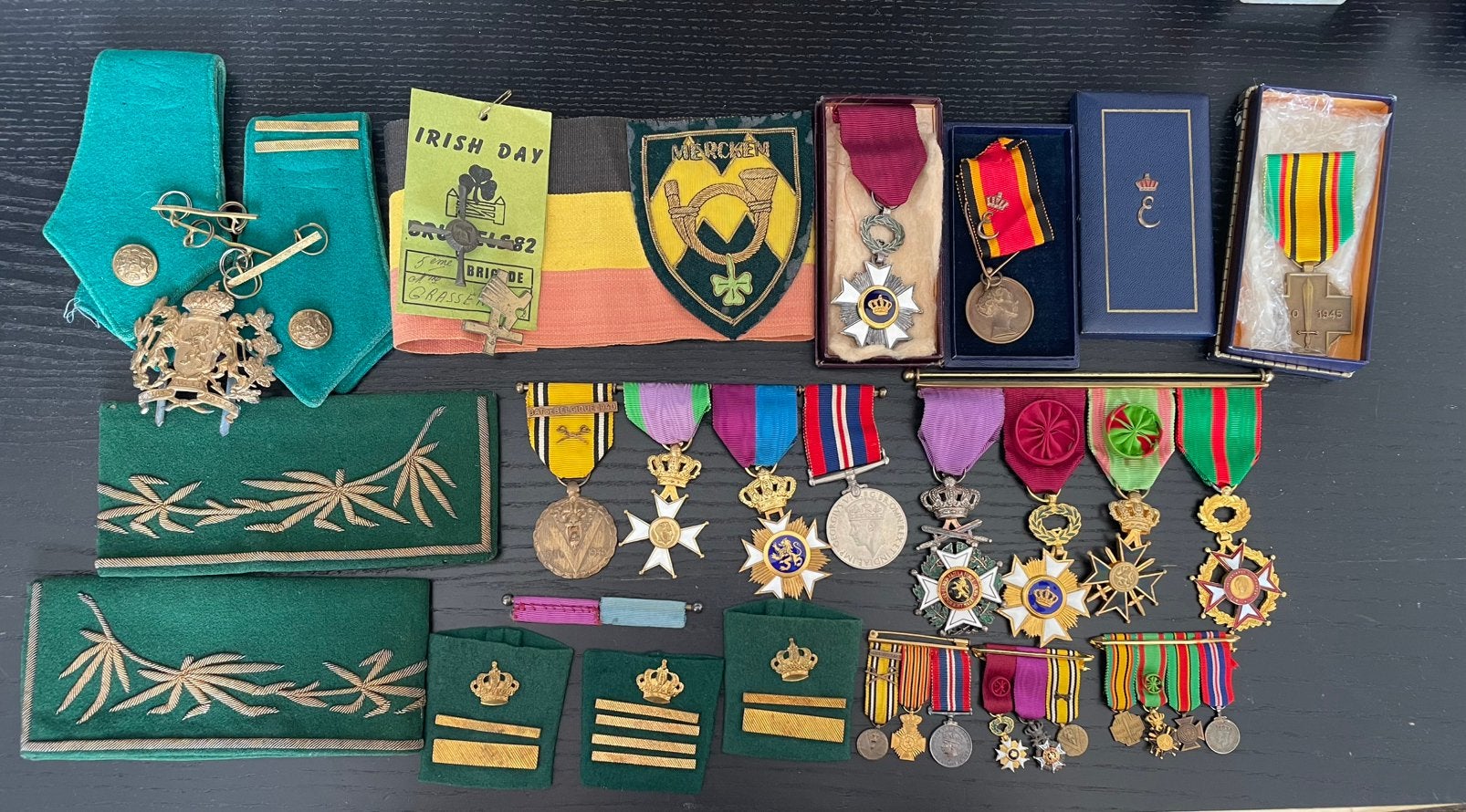 Medaille lot ww2 congo uk british, Enlèvement ou Envoi