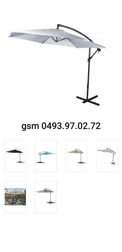 nieuwe parasols in verschillende kleuren 3m, Tuin en Terras, Ophalen, Nieuw, Kantelbaar