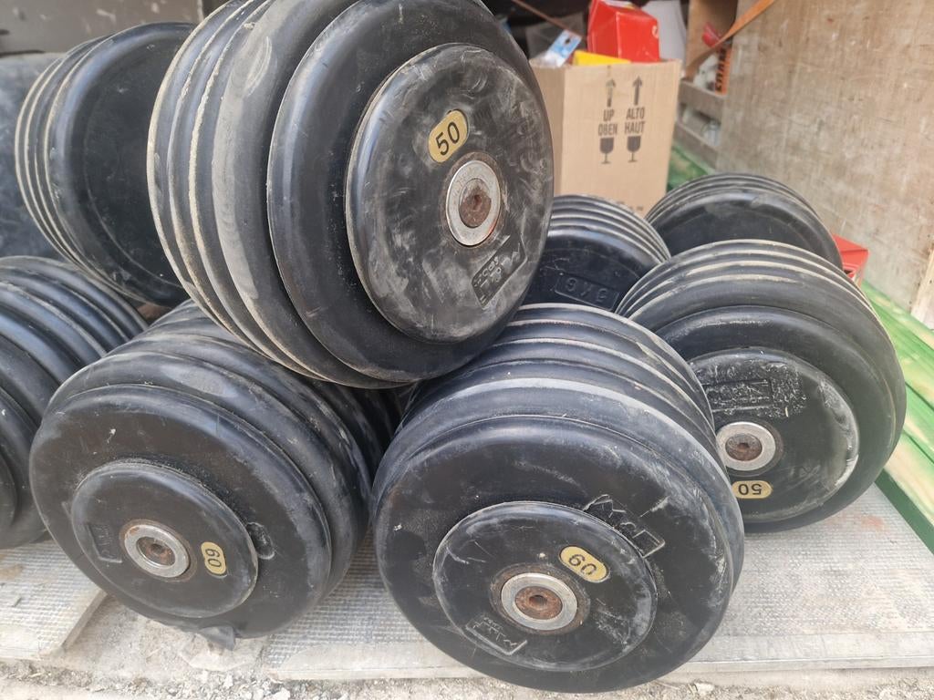 Dumbel 2x50 2x60 kg, Ophalen