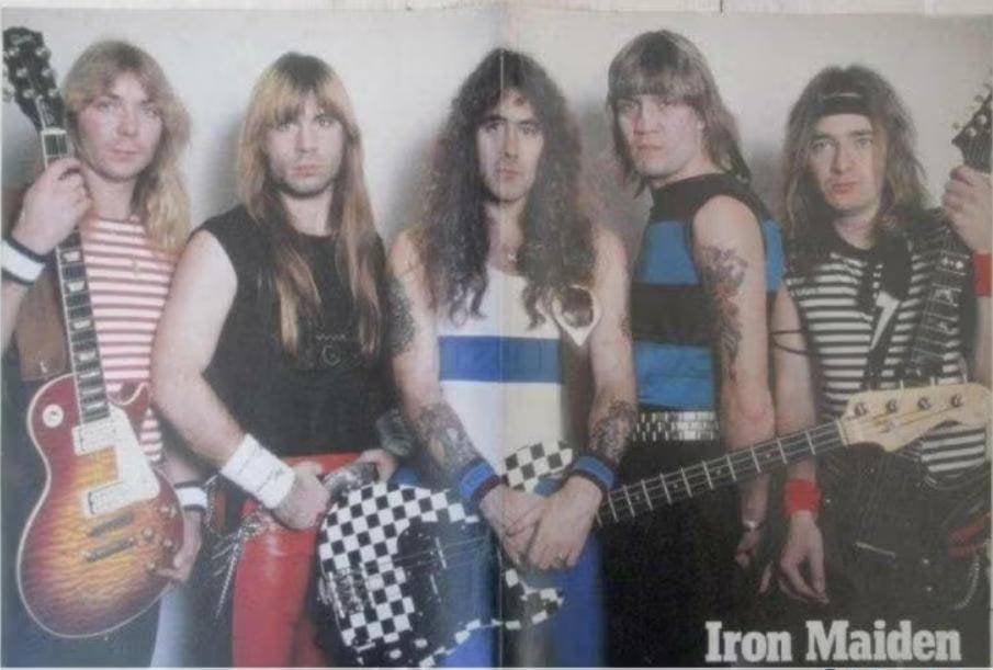 poster Iron Maiden, Verzamelen, Ophalen of Verzenden