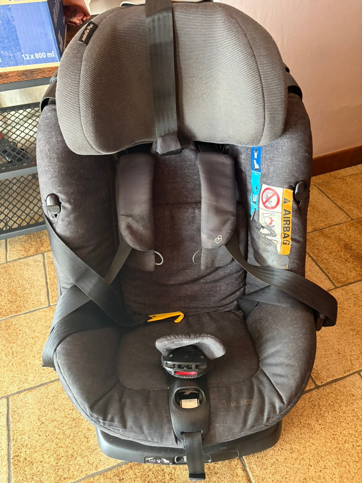 Draaibare Autostoel axissfix plus maxi cosi i size, Kinderen en Baby's, Ophalen, Verstelbare rugleuning, Gebruikt, Isofix