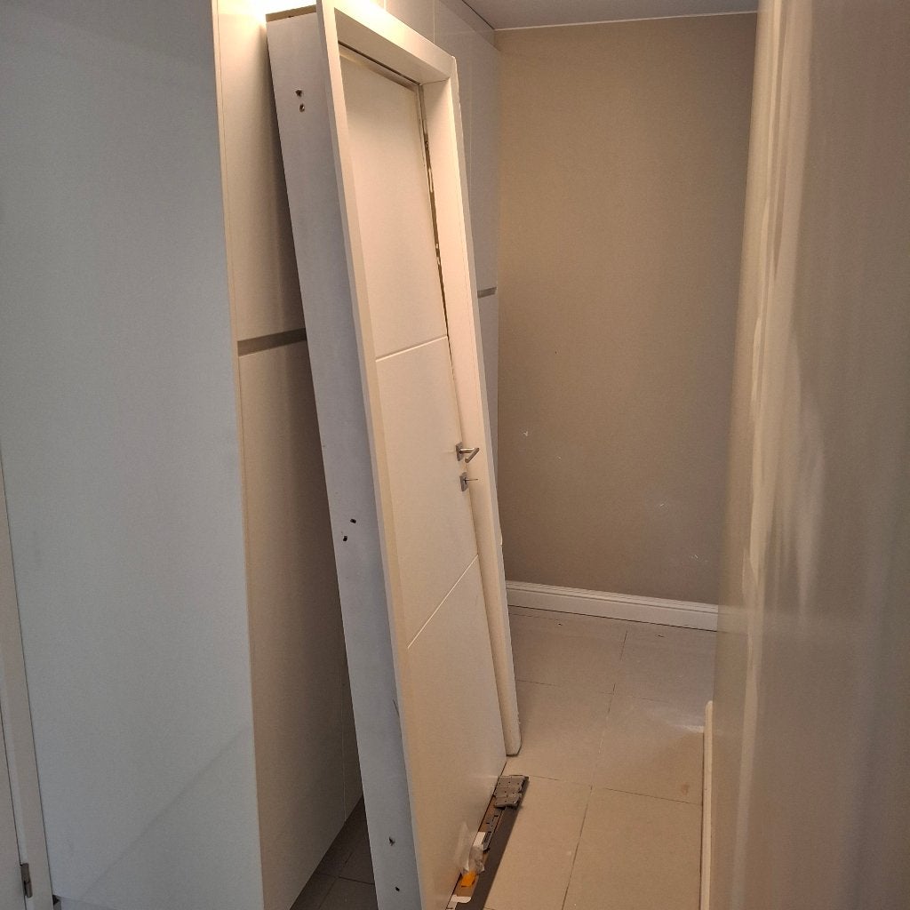 Porte intérieure complète, porte tubulaire., Enlèvement, Comme neuf, Bois, Porte intérieure