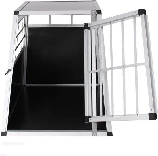 Autobench Enkel Aluminium 91x65x69 cm - Zwart, Ophalen, Nieuw
