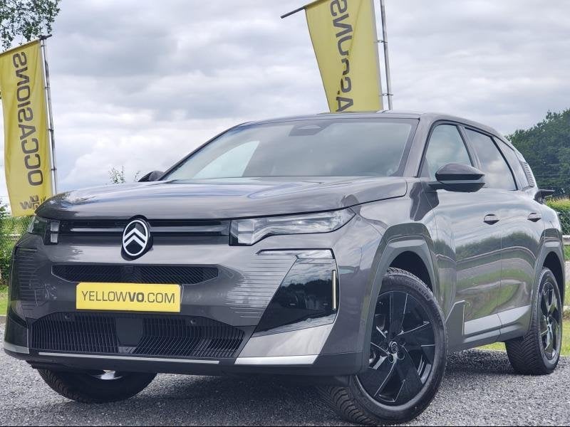 Citroen C5 Aircross MAX - Hybrid 145/ Dispo 09/2026, 100 kW, Argent ou Gris, Achat, Détection des panneaux routiers