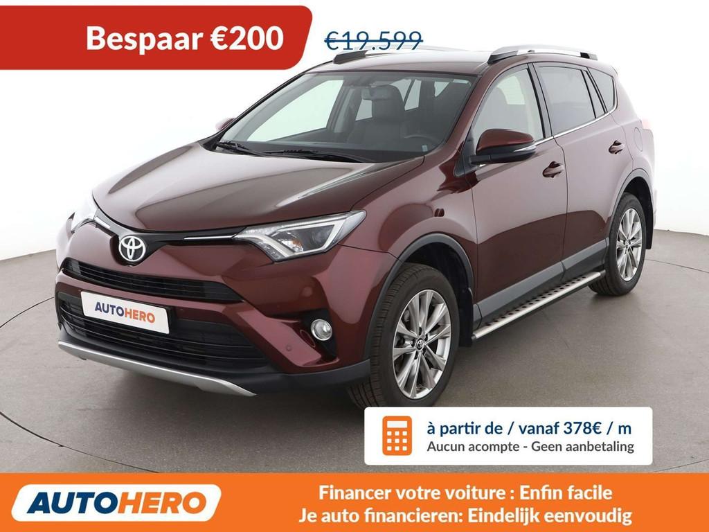 Toyota RAV4 2.0 Active (année de construction 2016), Autos, Toyota, Cuir, Boîte manuelle, 5 portes, 5 places