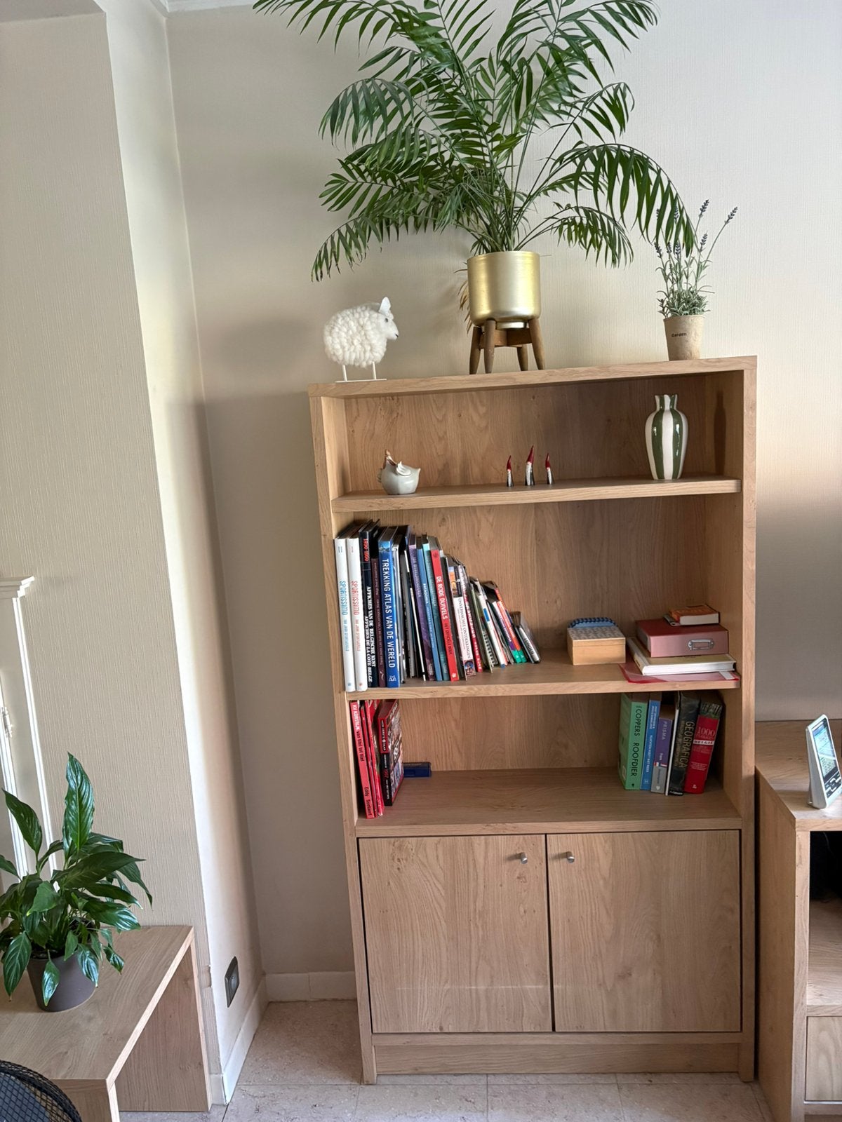 2 boekenkasten diepte 30 cmL 90 cm H 161 cm, Ophalen, 100 tot 150 cm, Zo goed als nieuw, 150 tot 200 cm