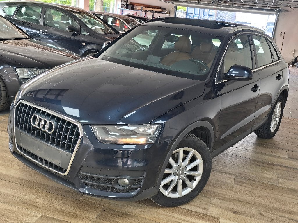 AUDI Q3 QUATTRO 2.0 AUT 2013 CUIR/TOIT PANO/NAVI/1MAIN, Cuir, Euro 5, Entreprise, Système audio