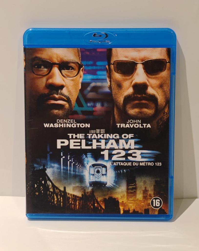 The Taking of Pelham 123 Blu‑ray Washington Travolta, Ophalen of Verzenden, Zo goed als nieuw, Actie