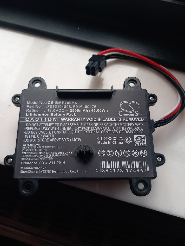 Batterij robotmaaier, Ophalen, Nieuw