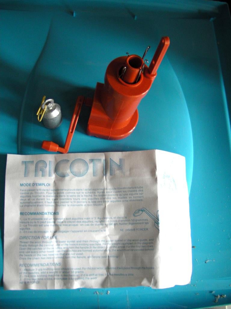 TRICOTIN, Enlèvement ou Envoi, Neuf, Tricot ou Crochet, Machine