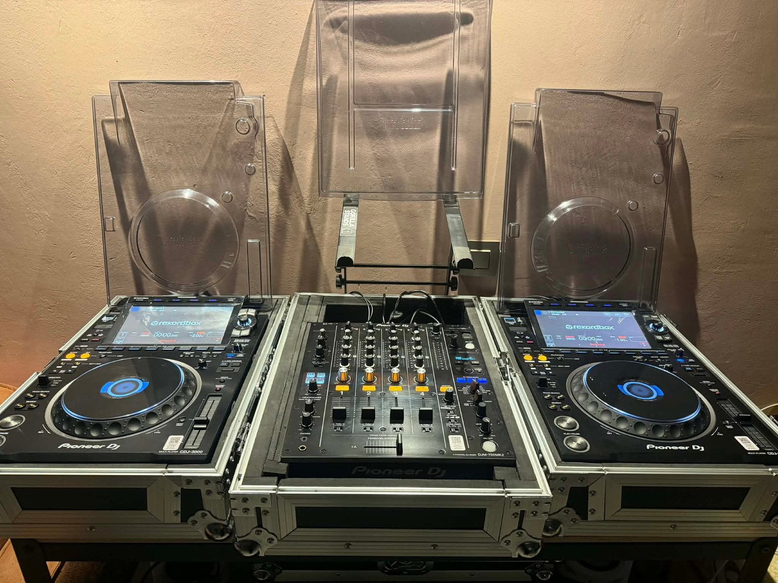 2 cdj 3000 met djm 750mk2 nog 2 maand garnatie, Musique & Instruments, Enlèvement, Comme neuf