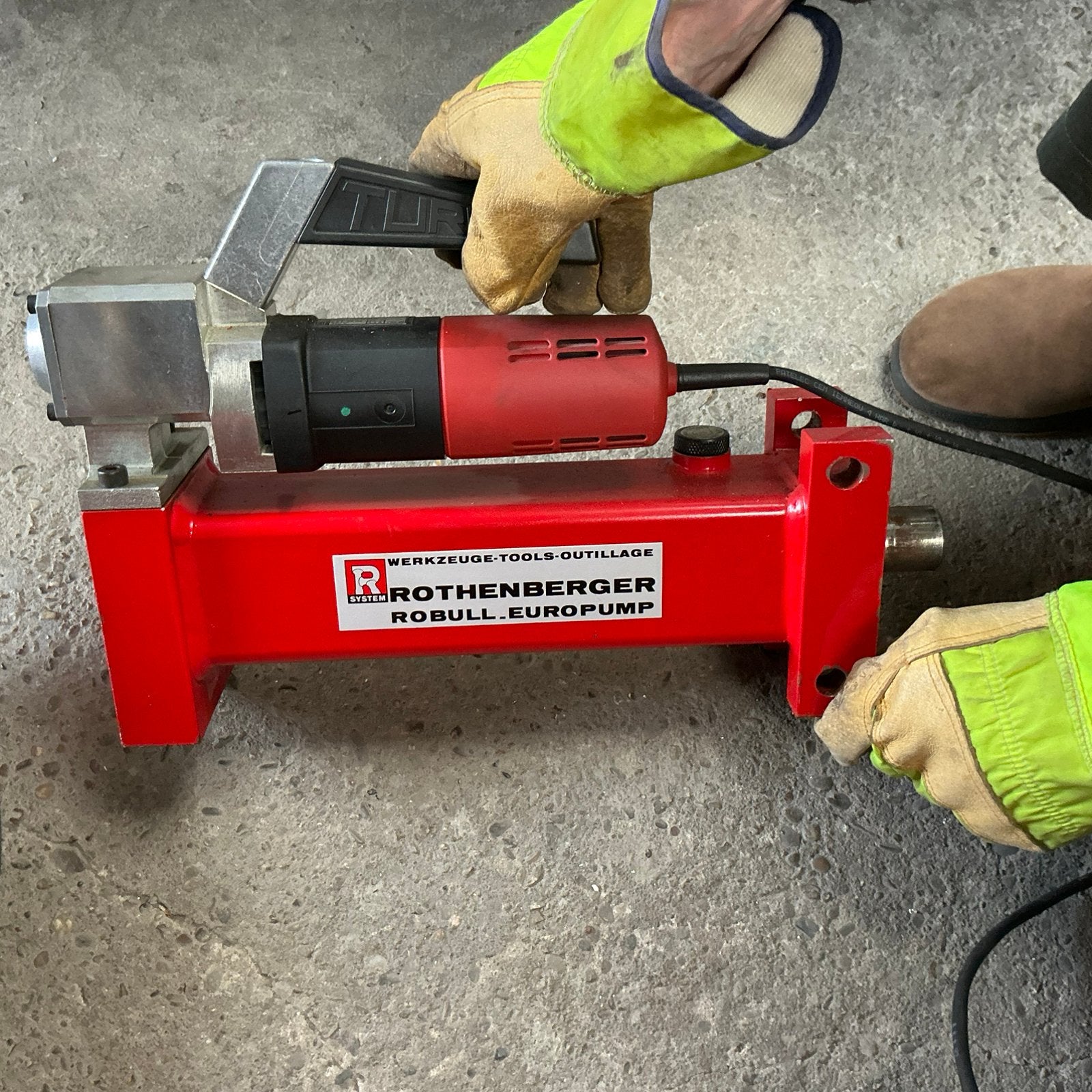 Rothenberger hydraulics buizen plooier, Ophalen, Zo goed als nieuw