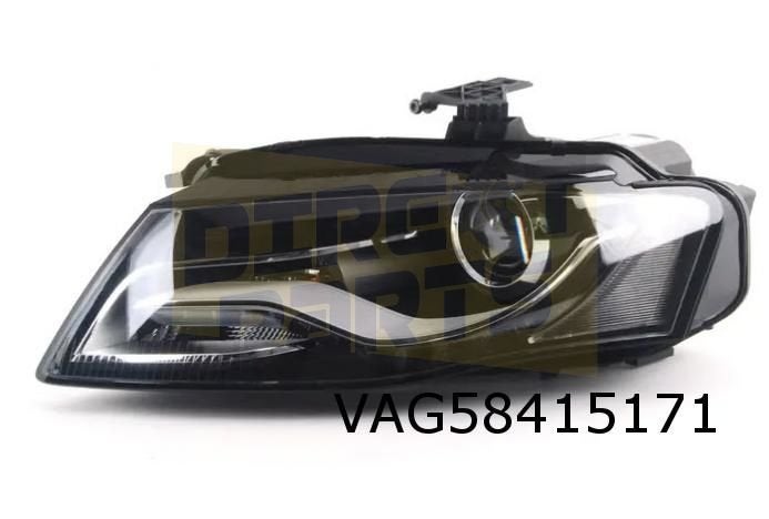 Audi A4 (5/08-11/15) Koplamp Links (HID / D3S) Origineel! 8K, -, Verzenden, -, Nieuw