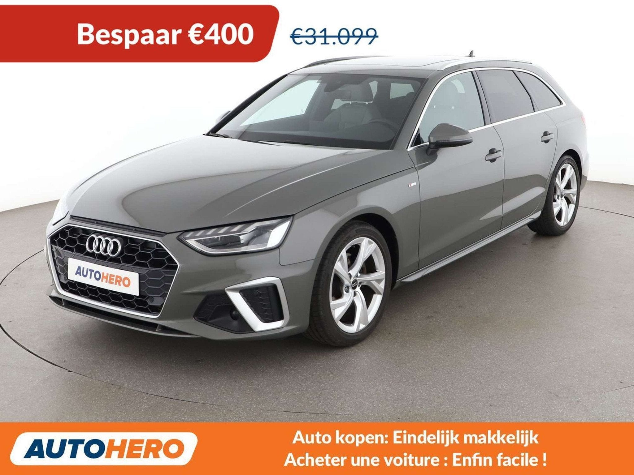 Audi A4 35 TFSI Mild-Hybrid S line (bj 2024, automaat), Auto's, Gebruikt, 110 kW, 1984 cc, 152 g/km