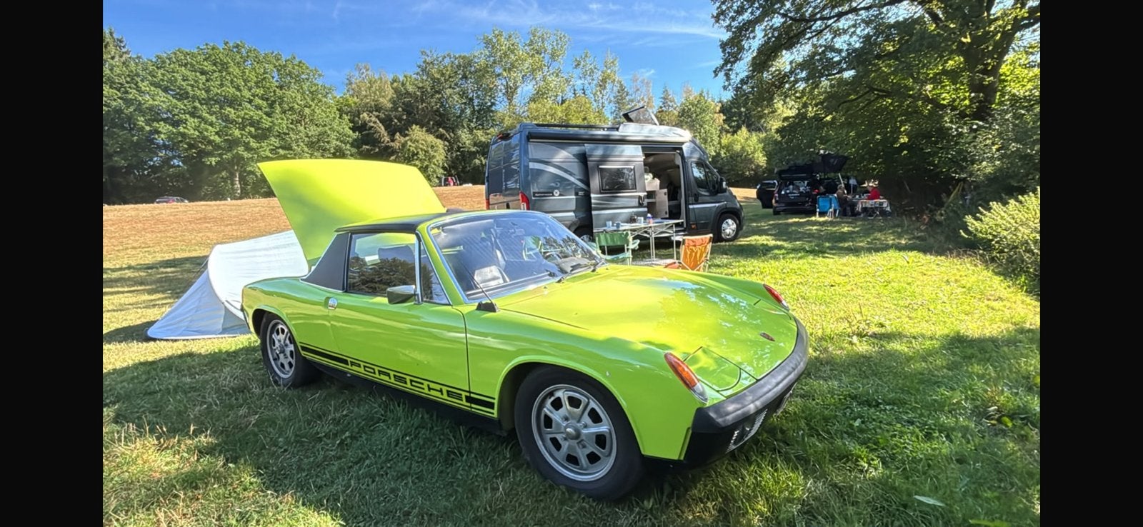 porsche 914, Enlèvement