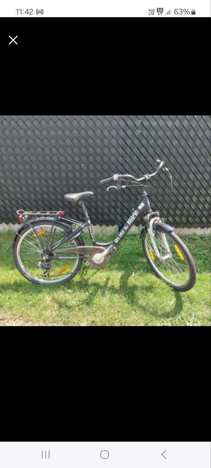 Fiets 24 inch, op te knappen, Ophalen, Gebruikt, Dames