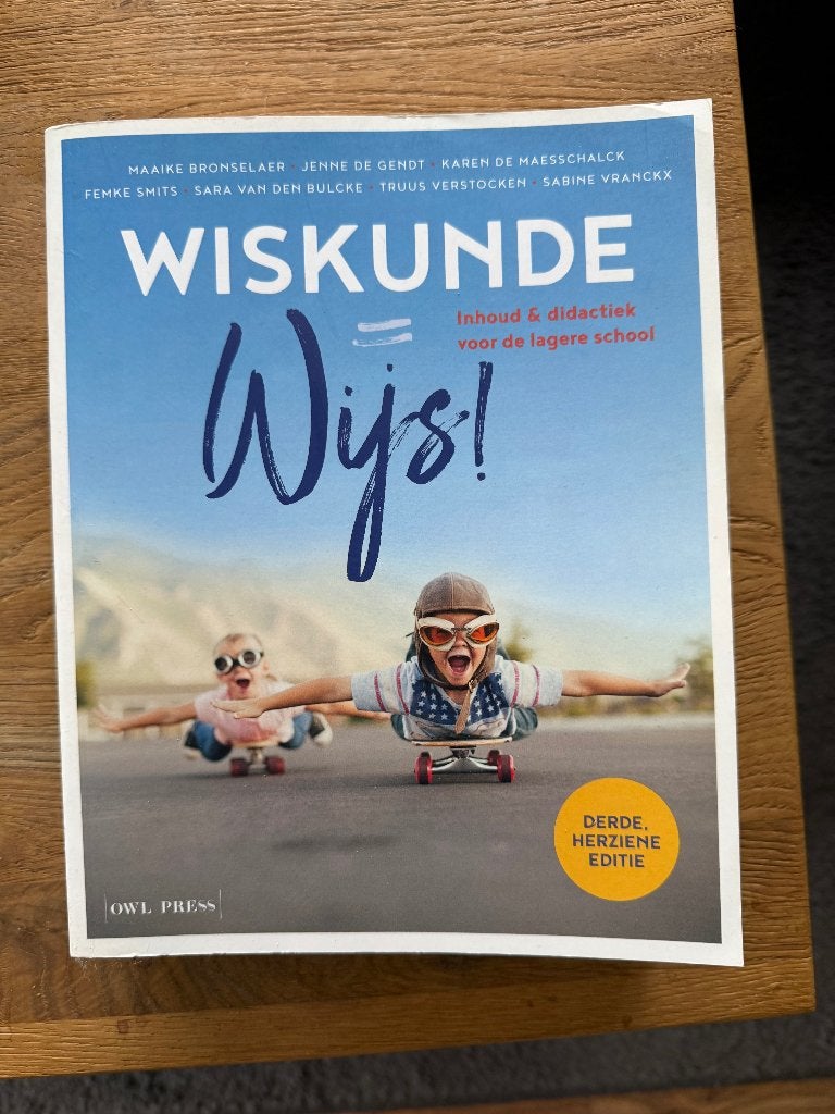 Handboek Wiskunde = Wijs!, Livres, Livres scolaires, Enlèvement, Neuf, Mathématiques A