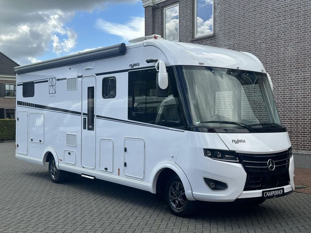 Frankia Platin I 7900 GD Mercedes, E&P, Lithium, Caravans en Kamperen, Mobilhomes, Bedrijf, Overige merken, Integraal
