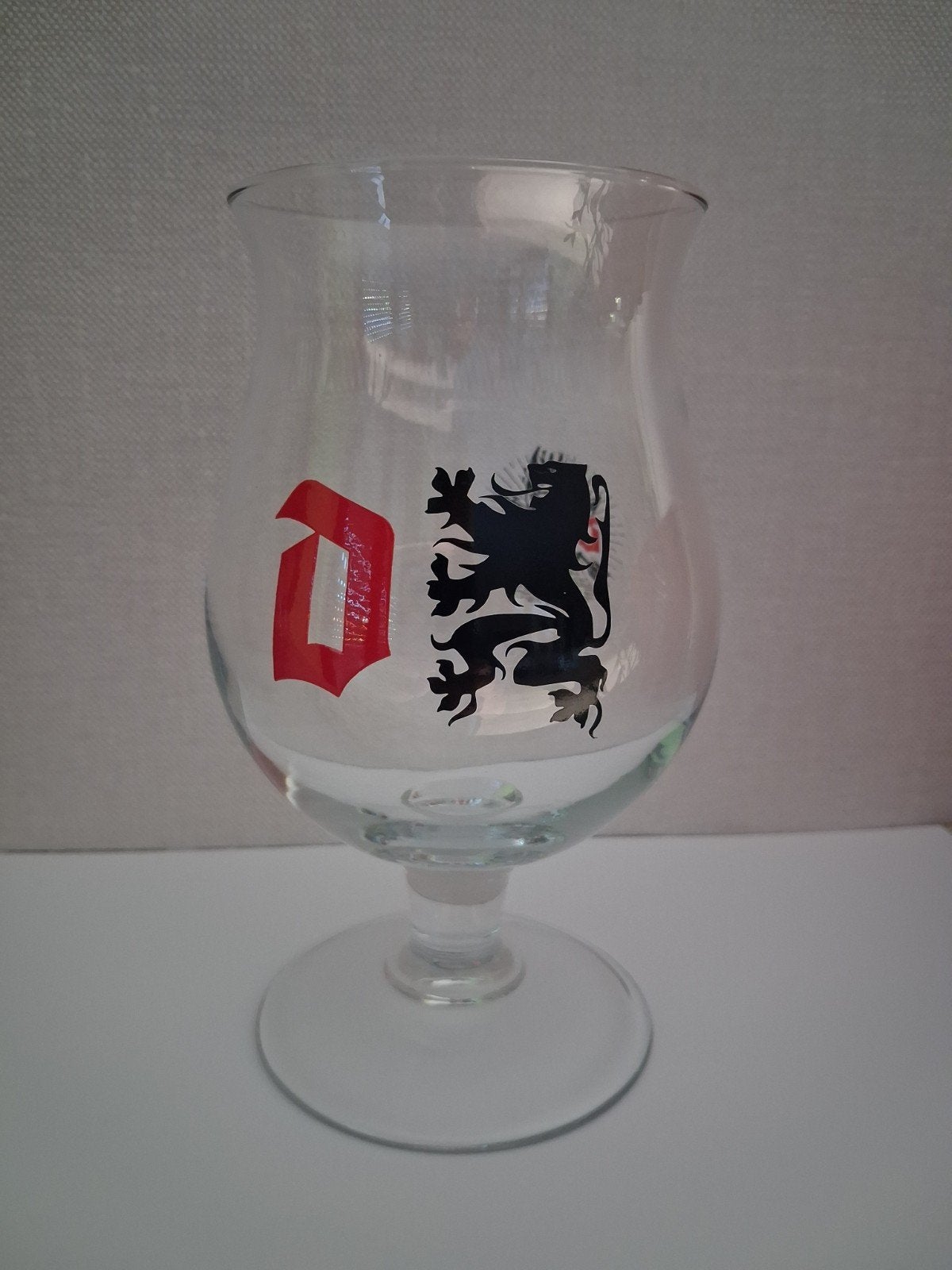 duvel glas zwarte leeuw, Verzamelen, Ophalen of Verzenden, Duvel