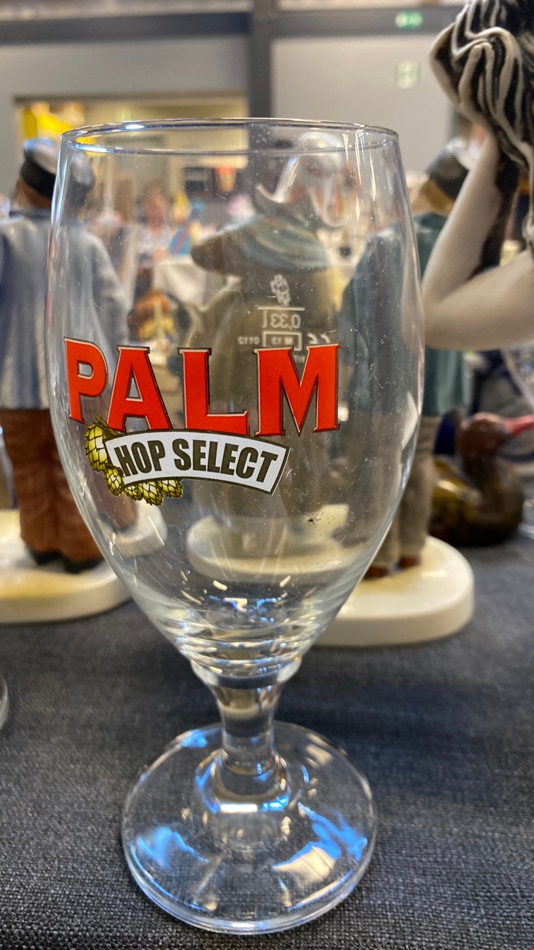 Palmglas, Verzamelen, Biermerken, Ophalen, Zo goed als nieuw