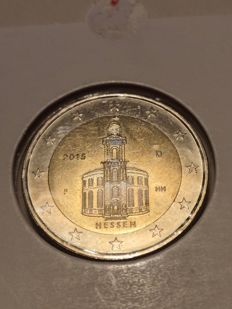 Herdenkingsmunt 2€ Duitsland 2015 F pr, Ophalen, Duitsland, 2 euro, Losse munt