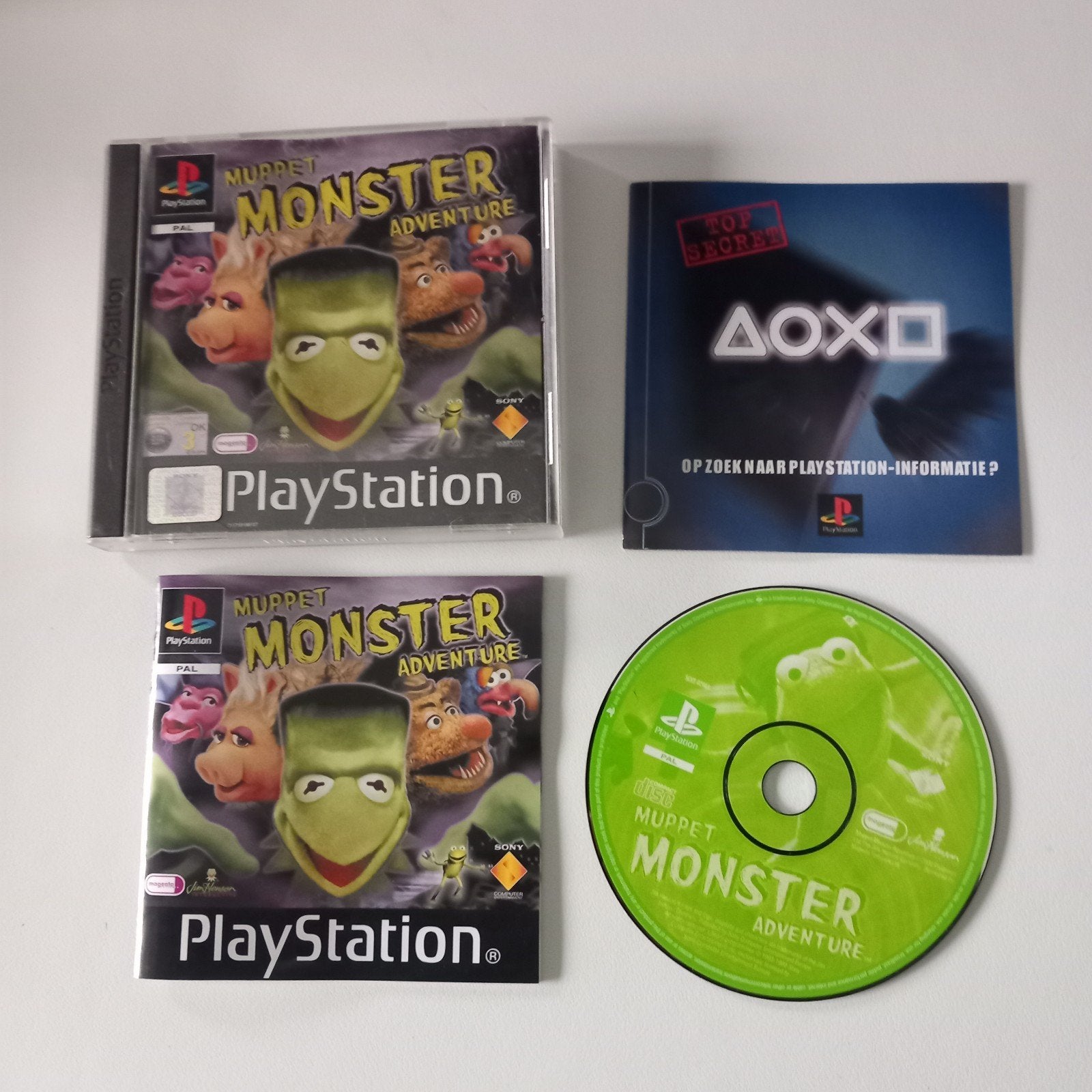 muppet monster adventure Playstation 1, Ophalen of Verzenden
