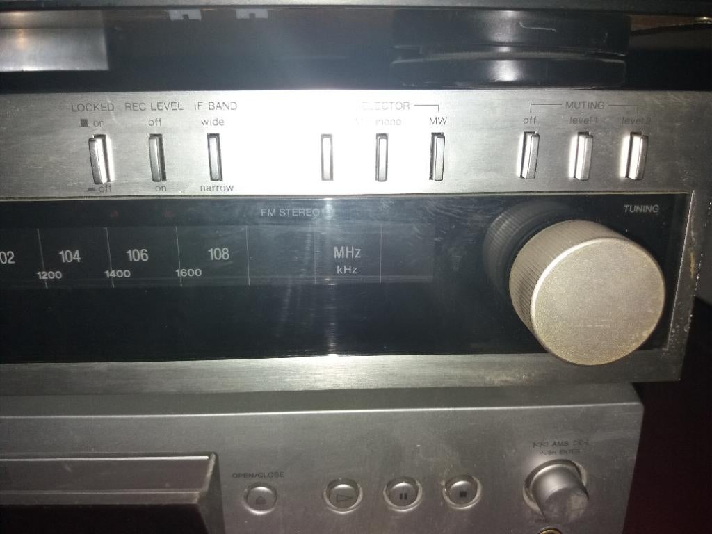 Chaîne hi-fi, Enlèvement, Lecteur CD, Sony