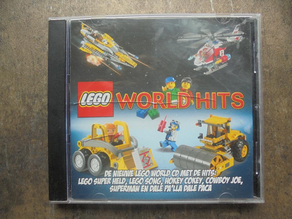 Lego World Hits (zie foto's), CD & DVD, CD | Néerlandophone, Enlèvement ou Envoi, Utilisé, Autres genres