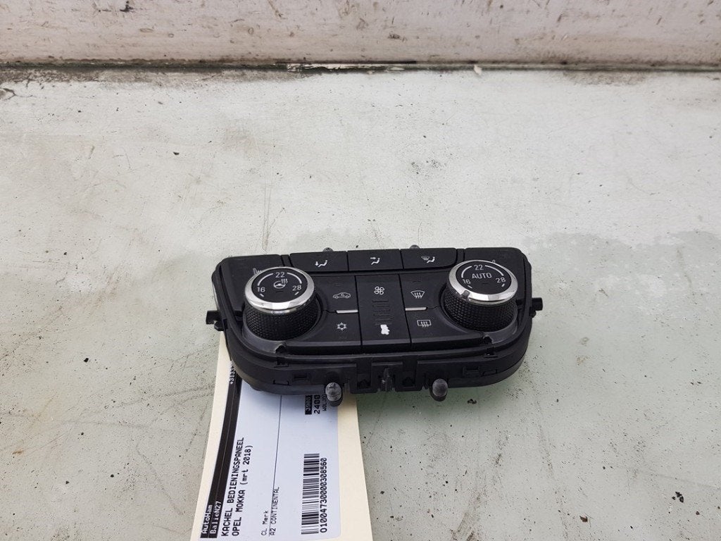 BEDIENINGSPANEEL VERWARMING Mokka / Mokka X (|39081560|), Gebruikt, Opel, Continental AG, Continental-Plaza 1
30175  Hannover, DE