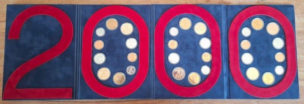 Coffret Millenium Proof 1999 - 2000 - 2001, Timbres & Monnaies, Monnaies | Belgique, Enlèvement ou Envoi, Autre, Série