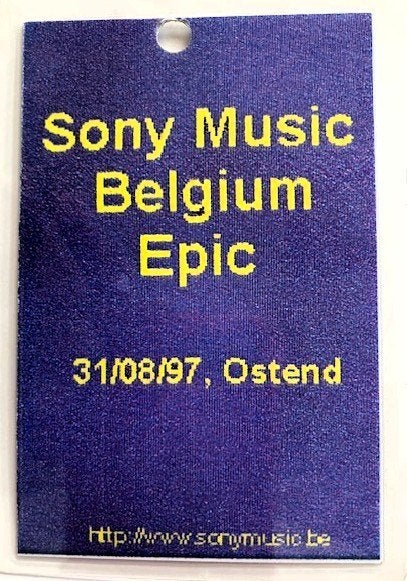 MICHAEL JACKSON VIP PASS, Ophalen, Zo goed als nieuw, Poster, Artwork of Schilderij