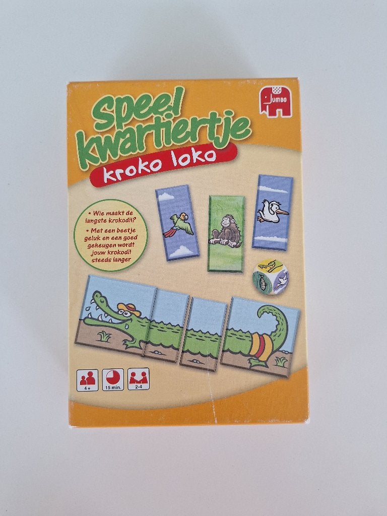 Gezelschapsspel Kroko Loko, Ophalen of Verzenden, Gebruikt, Jumbo