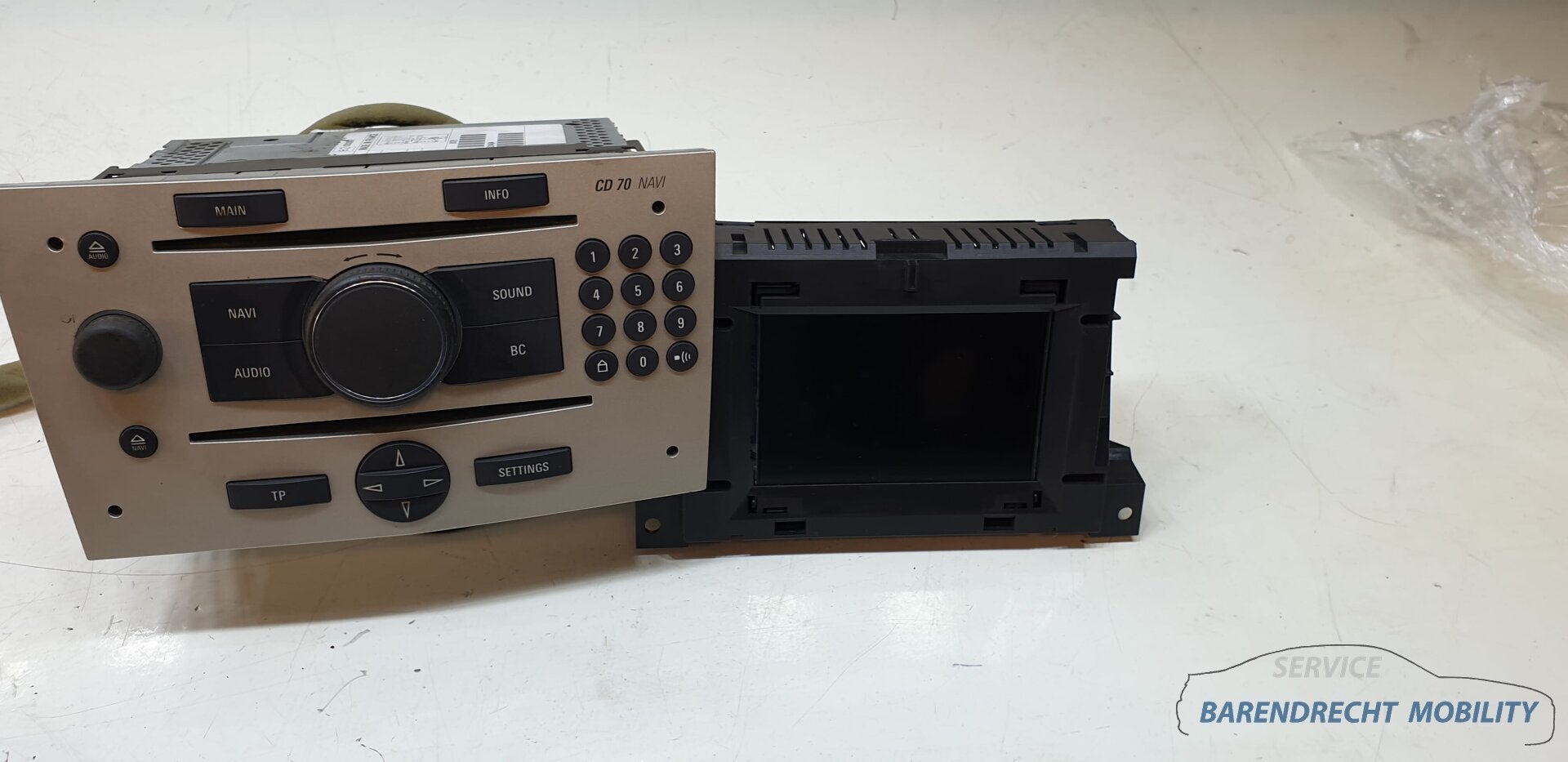 CD70 navigatie radio systeem Opel Astra H Zafira B GMGEHU4C5, Gebruikt, Opel Automobile GmbH, Kontakt@opel-infoservice.de, Opel