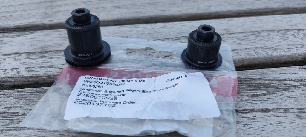 Adaptateur QR roue arrière, Enlèvement ou Envoi, Neuf, Roue