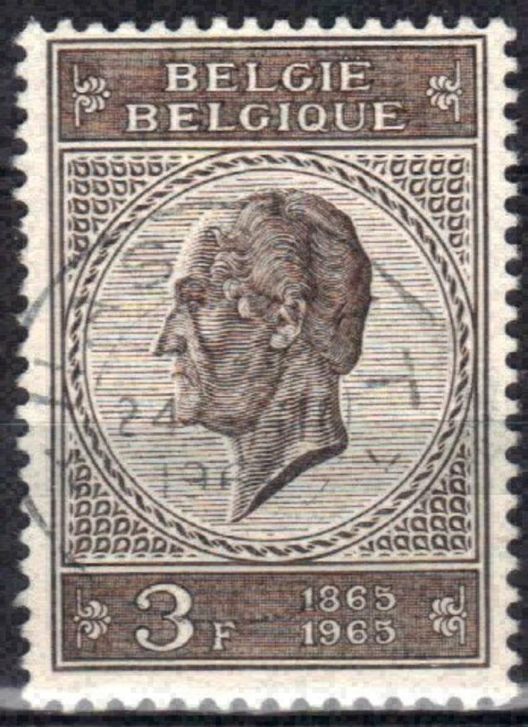 Belgique 1965 - Yvert/OBP 1349 - Roi Léopold I (ST), Envoi, Affranchi, Oblitéré, Maison royale