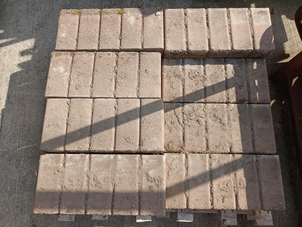 boordstenen, Doe-het-zelf en Bouw, Ophalen, Gebruikt