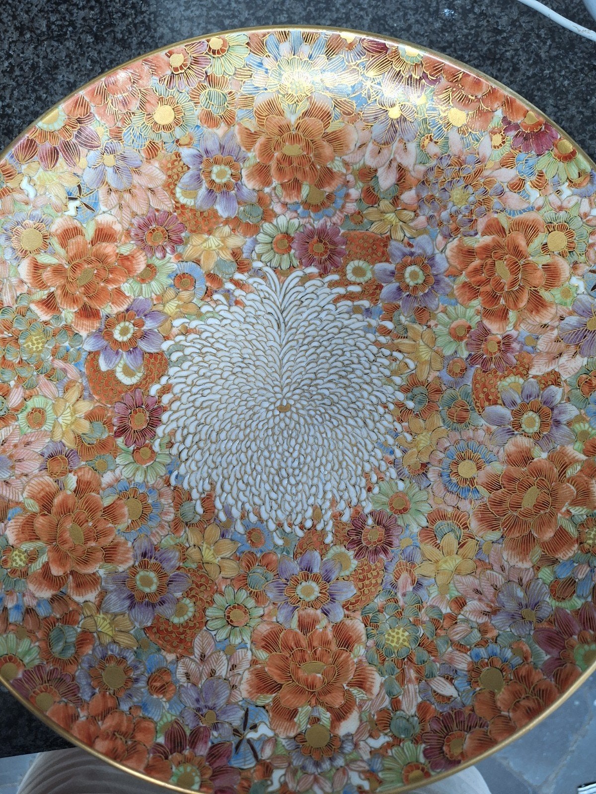 Satsuma keramiek- verguld handgeschilderd, Antiek en Kunst, Verzenden