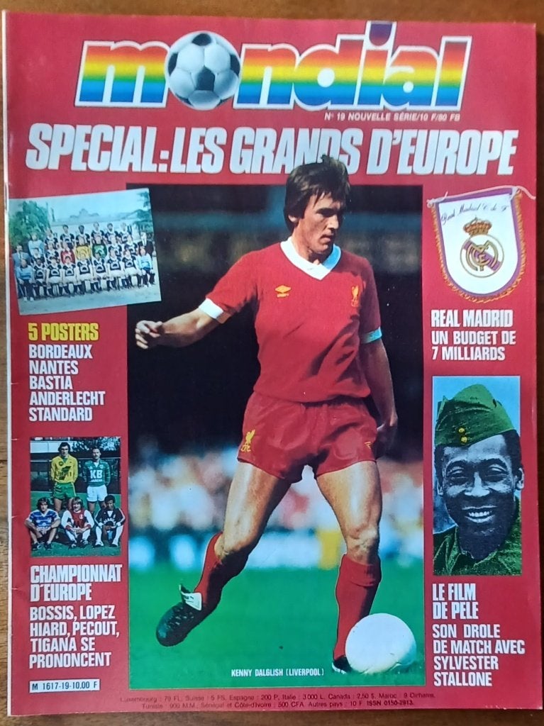 Mondial//1981// Pele/ Keegan/ Ceulemans/ Platini/ Coeck//, Verzamelen, Tijdschriften, Kranten en Knipsels, Tijdschrift, Ophalen of Verzenden