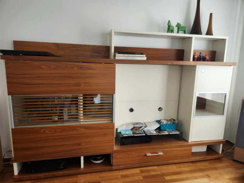 Meuble TV design Forme et style, 25 à 50 cm, 200 cm ou plus, Utilisé, Scandinave