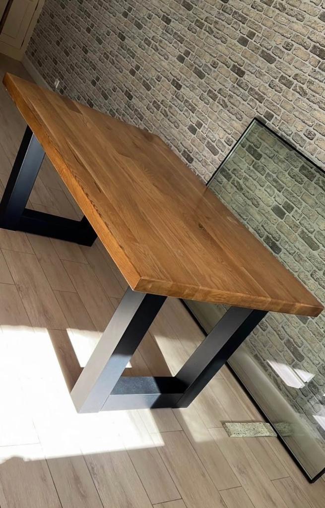 Table en chêne, Enlèvement, Utilisé, Chêne
