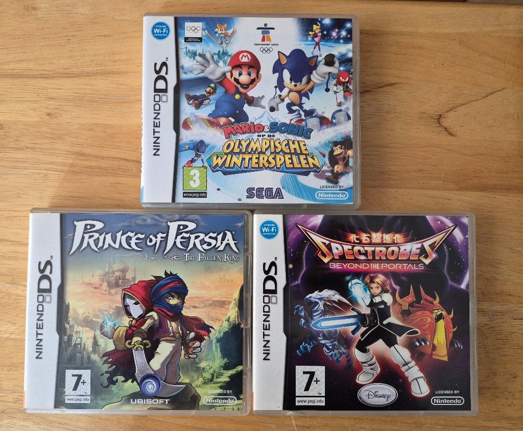 Lot de jeux Nintendo DS, Enlèvement