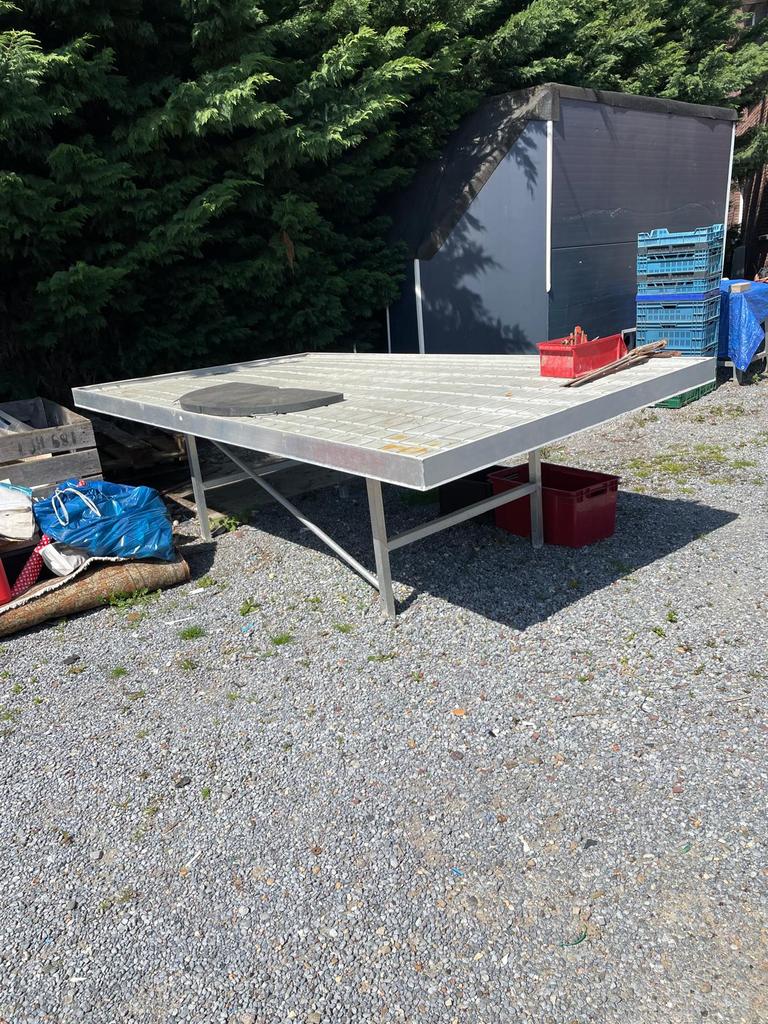 Professionele plantentafel kweektafel 3m x 1,67m, Ophalen, Gebruikt, Kweektafel