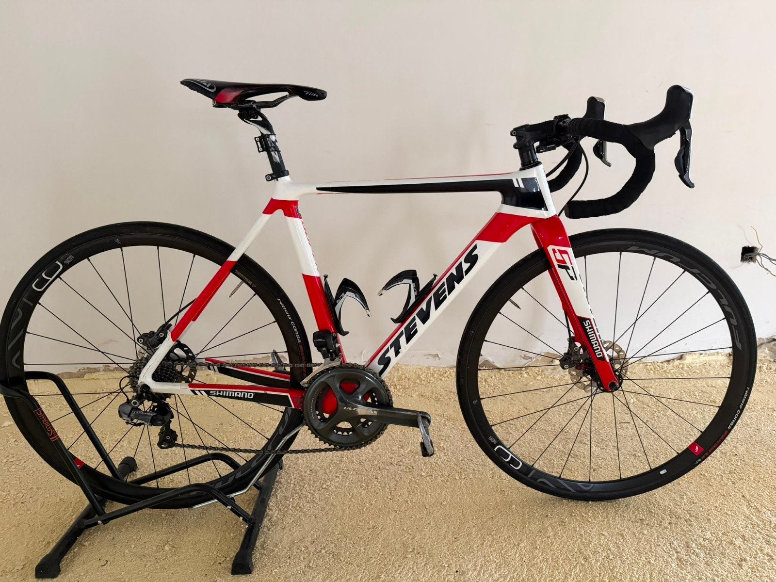 Stevens superprestige DI2 Disc, Fietsen en Brommers, Fietsen | Racefietsen, Ophalen, Carbon