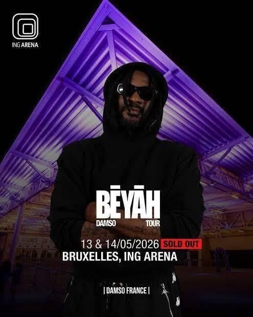 Vend 2 places Damso 14 mai en fosse, Tickets & Billets, Mai