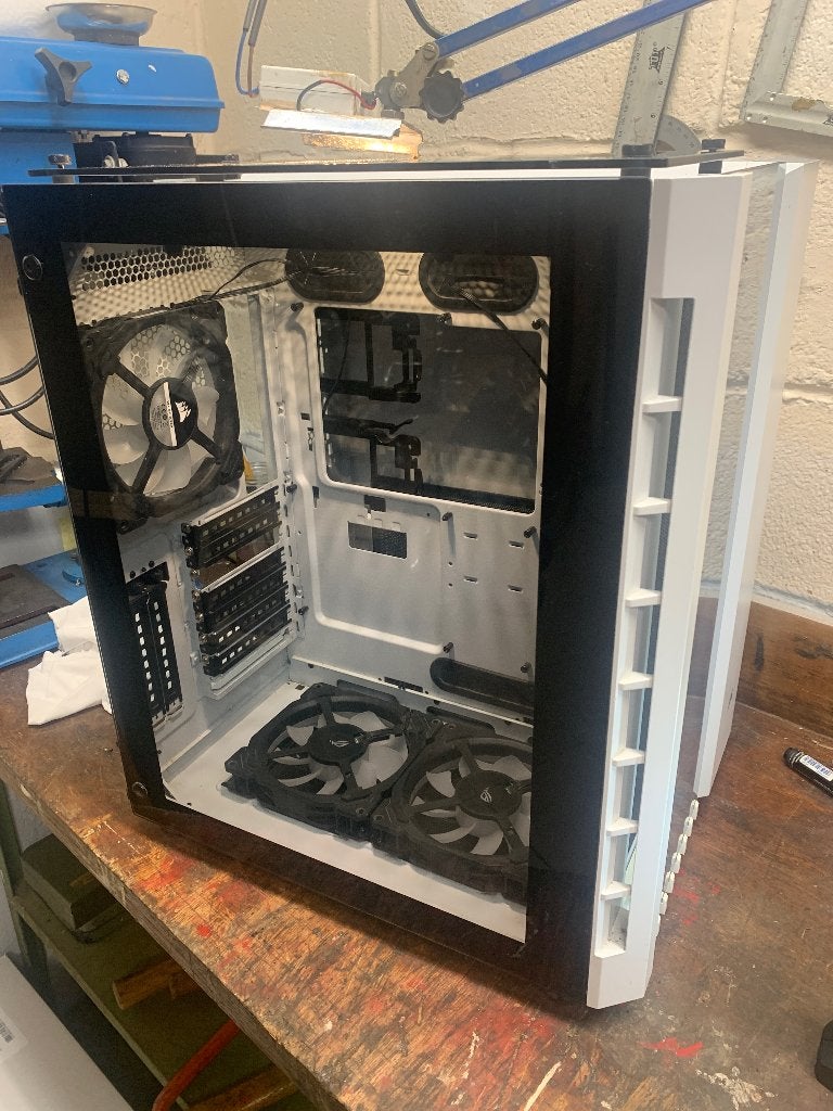 boitier vide pc republic ROG, Computers en Software, Computerbehuizingen, Ophalen, Gebruikt